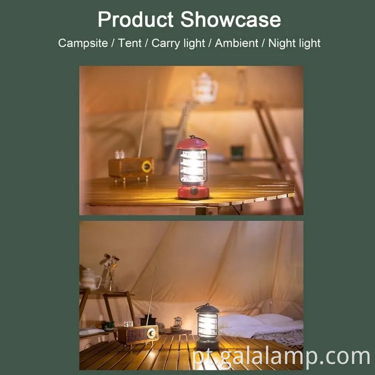 Luzes de acampamento portáteis finais para aventuras e segurança ao ar livre